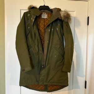 Women’s Green Burton Dryride Jacket size small